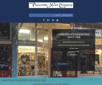 Pvillenews.com(Hangtown's Newsstand Since 1856) Screenshot