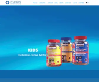 Pvision.org(P.Vision Pharmaceuticals) Screenshot