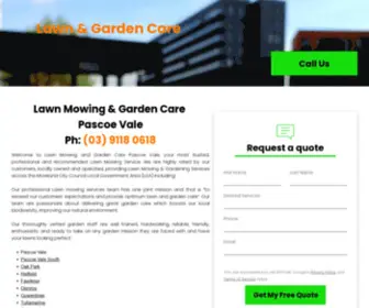 Pvlawnandgarden.com(Lawn Mowing) Screenshot