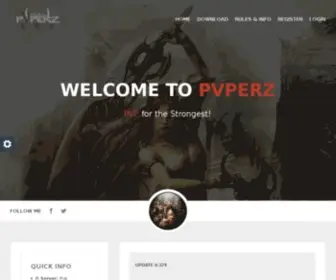 Pvperz.com(宿州用堑健康管理有限公司) Screenshot