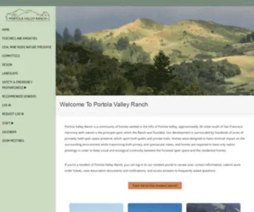 Pvranch.org(Portola Valley Ranch) Screenshot