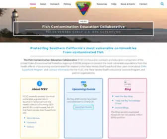 PVsfish.org(Fish Contamination Education Collaborative) Screenshot