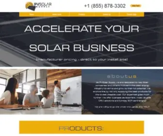 Pvsolarsupply.com(Pvsolarsupply) Screenshot