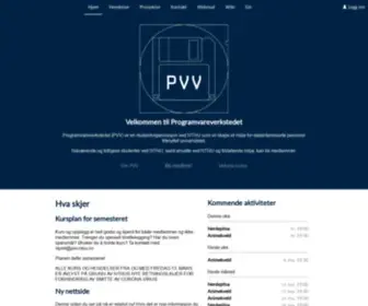 PVV.org(Programvareverkstedet) Screenshot