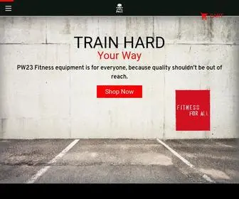 PW23Fitness.com(PW23 Fitness) Screenshot