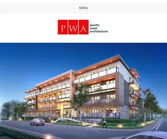 Pwaarchitecture.com(Pacific West) Screenshot