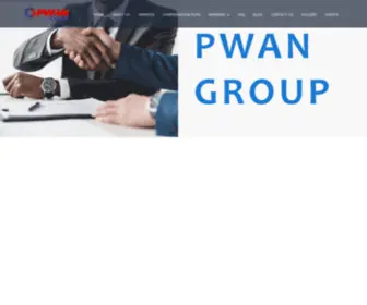 Pwangroup.net(World African Network (PWAN)) Screenshot