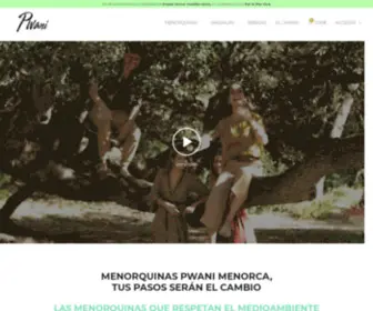 Pwanimenorca.com(Abarcas) Screenshot