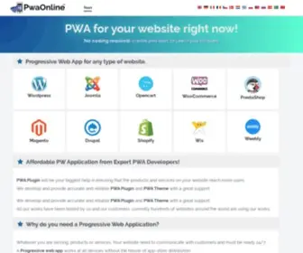 Pwaonline.com(PWA Plugin) Screenshot