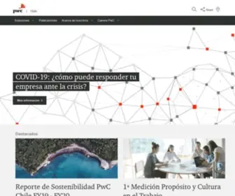 PWC.cl(PwC Chile) Screenshot