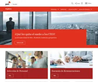 PWC.ec(PwC Ecuador) Screenshot