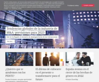 PWC.es(PwC España) Screenshot