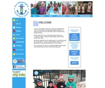 PWchildrenscenter.org(Port Washington Children's Center) Screenshot