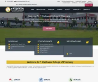 PWCpharmacy.edu.in(Joomla) Screenshot