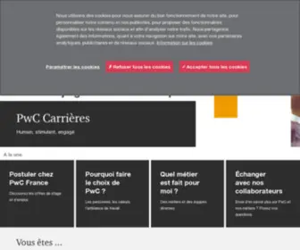 PWcrecrute.com(Carrieres) Screenshot