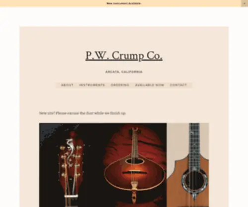 PWcrumpco.com(Crump Co) Screenshot