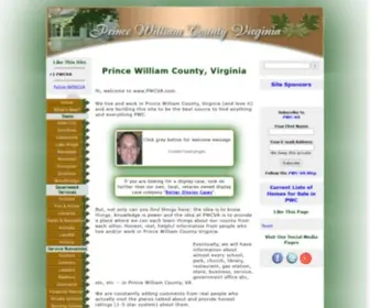 PWcva.com(Prince William County Virginia) Screenshot