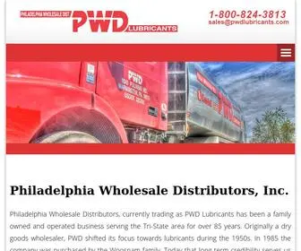 PWdlubricants.com(PWD Lubricants) Screenshot