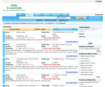 PWdtenders.com(Pwd Tenders) Screenshot