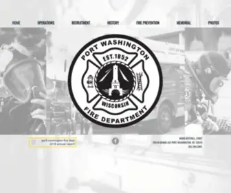 PWFD.org(Port Washington Fire/Rescue) Screenshot