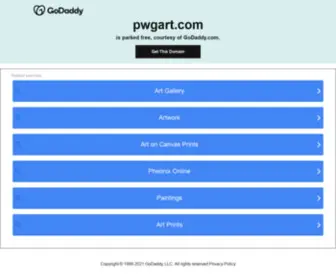 Pwgart.com(Pwgart) Screenshot