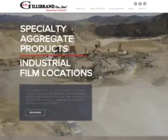 Pwgillibrand.com(Sand & Speciality Aggregate Products) Screenshot