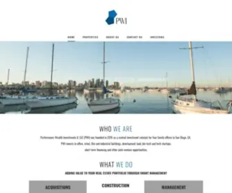 Pwinv.com(PERFORMANCE WEALTH INVESTMENTS) Screenshot