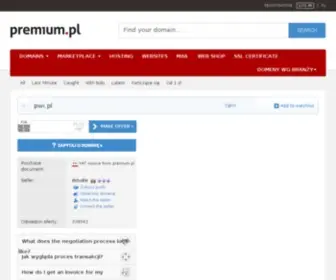 Pwi.pl(Giełda domen) Screenshot