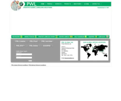 PWL.ie(Philip Warwick Ltd) Screenshot