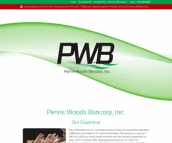 Pwod.com(Penns Woods Bancorp) Screenshot
