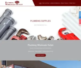 Pwooutlet.com(Plumbing Wholesale Outlet) Screenshot