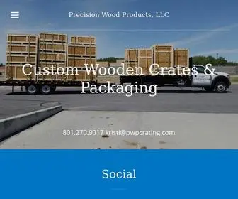 PWPcrating.com(Crating & packaging) Screenshot