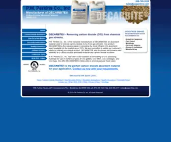 Pwperkins.com(Manufacture of Absorbent Materials) Screenshot