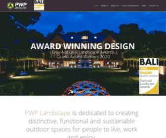 PWplandscape.co.uk(Garden Design in Leeds) Screenshot