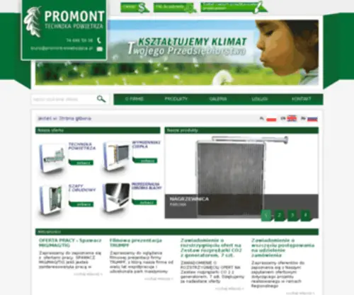 Pwpot-Promont.com.pl(W naszej ofercie) Screenshot
