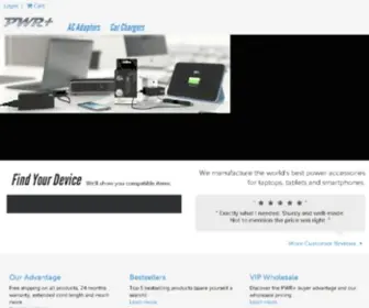 PWR-Plus.com(Laptop Chargers & Adapters) Screenshot