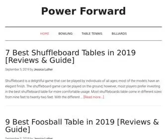 PWRFWD.net(Power Forward) Screenshot