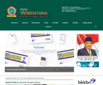 Pwri.or.id(Persatuan Wredatama Republik Indonesia) Screenshot