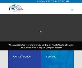 PWSgroupnj.com(Find Your Freedom) Screenshot