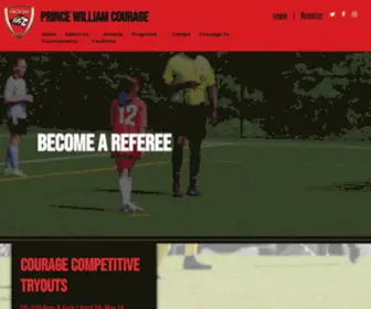 Pwsi.org(Prince William Soccer) Screenshot