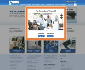 PWslaundrywest.com(The Laundry Company) Screenshot