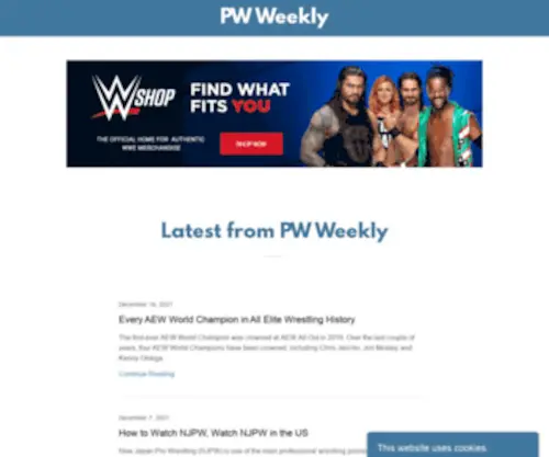 PWWeekly.com(PW Weekly) Screenshot