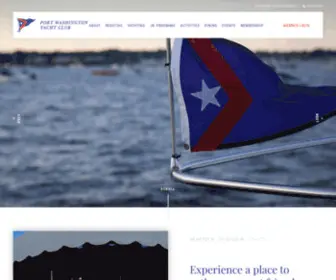 PWYC.com(Port Washington Yacht Club 2017) Screenshot