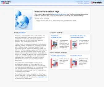 PX-Webshop.de(Default Parallels Plesk Panel Page) Screenshot