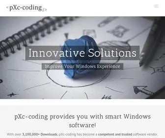 PXC-Coding.com(Home » pXc) Screenshot