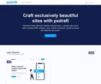 PXdraft.com(Html theme) Screenshot