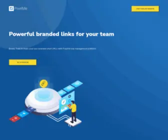 Pxle.me(Advertising platform for amazon sellers) Screenshot