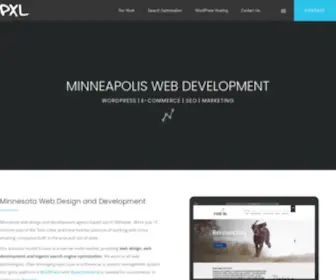 PXltechnologies.com(Minnesota Web Design and Development SEO & Wordpress Hosting) Screenshot