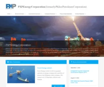 Pxpenergy.com.ph(PXP Energy Corporation) Screenshot