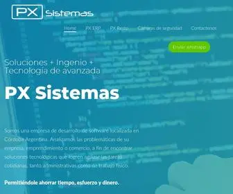 Pxsistemas.com(Desarrollo de software en C) Screenshot